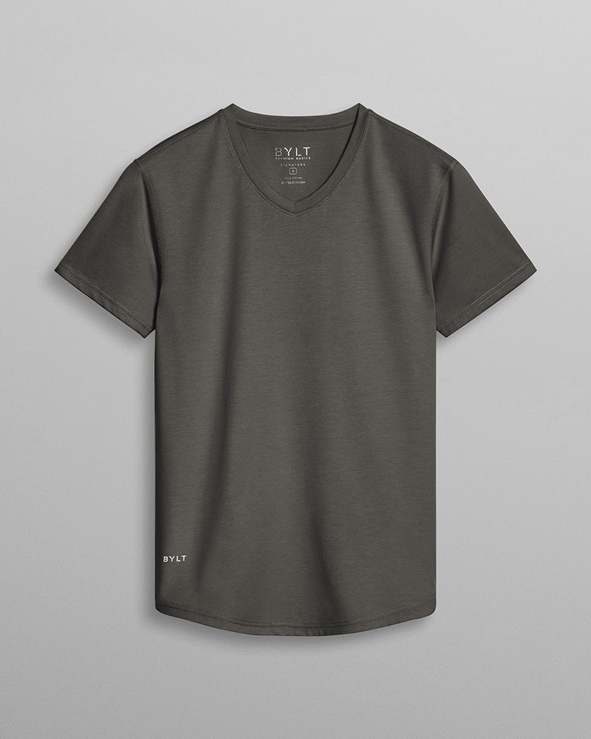 Drop-Cut V-Neck: BYLT Signature