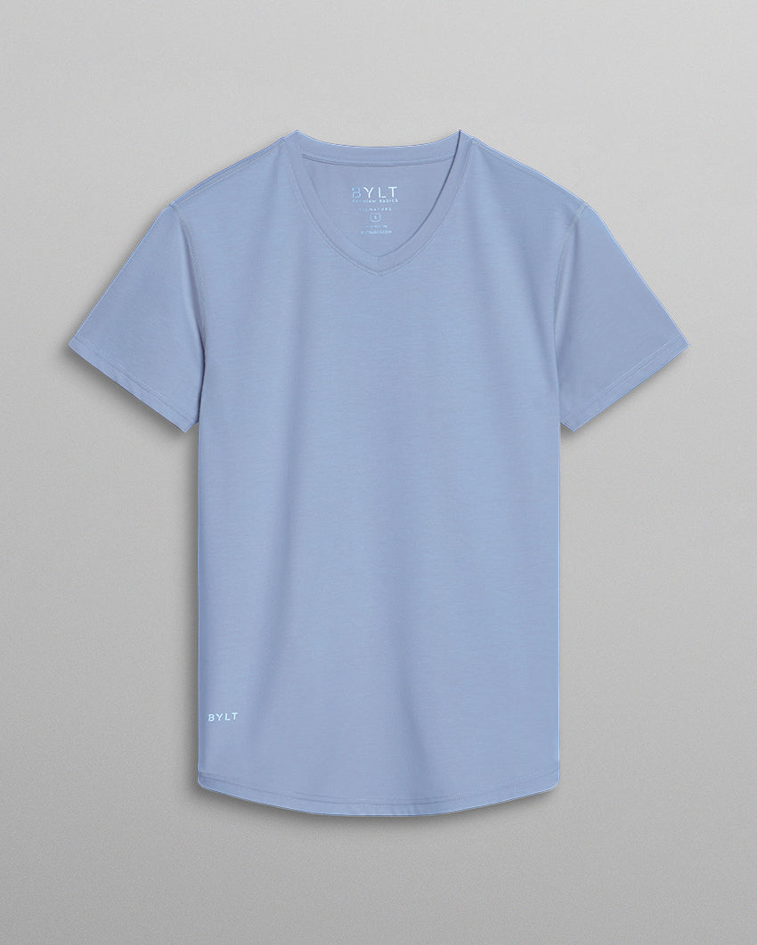 Drop-Cut V-Neck: BYLT Signature