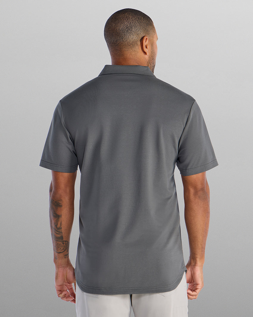 LUX Zip Polo