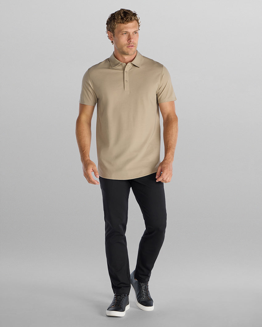 Everyday Drop-Cut Polo