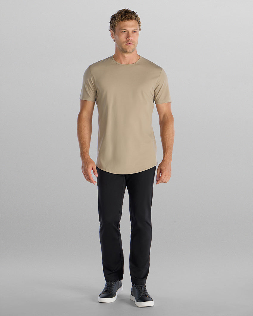 Everyday Short Sleeve Drop-Cut