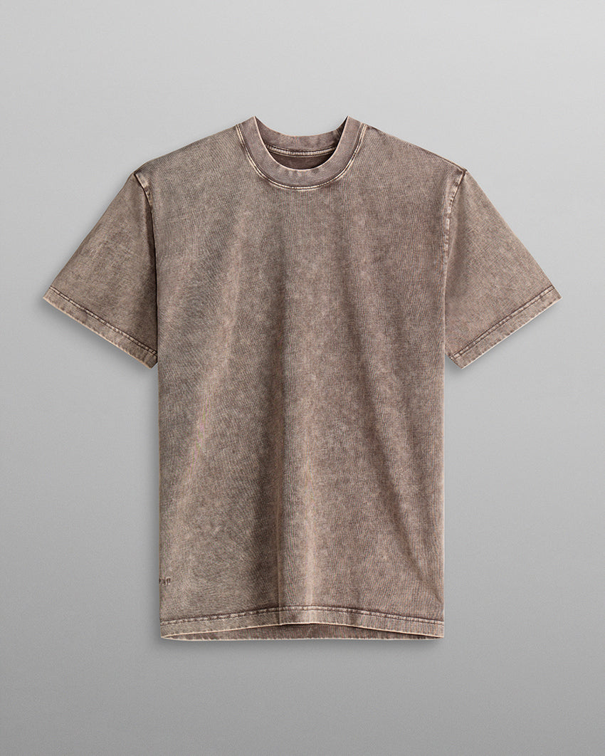 Retro Wash Cotton Box Tee