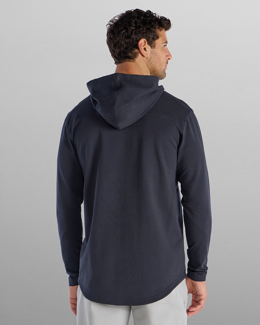 Drop-Cut: LUX Hooded Henley