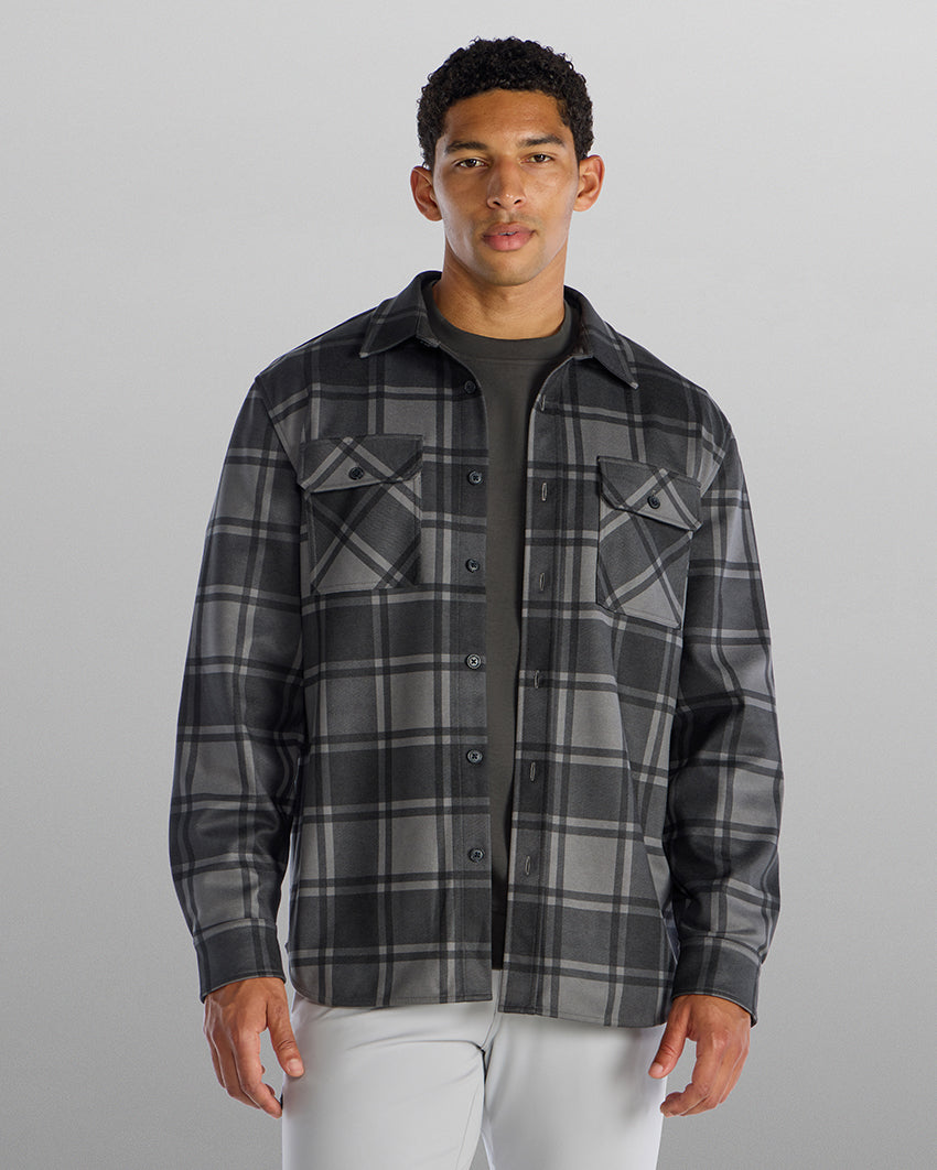 Plaid Coastal Overshirt