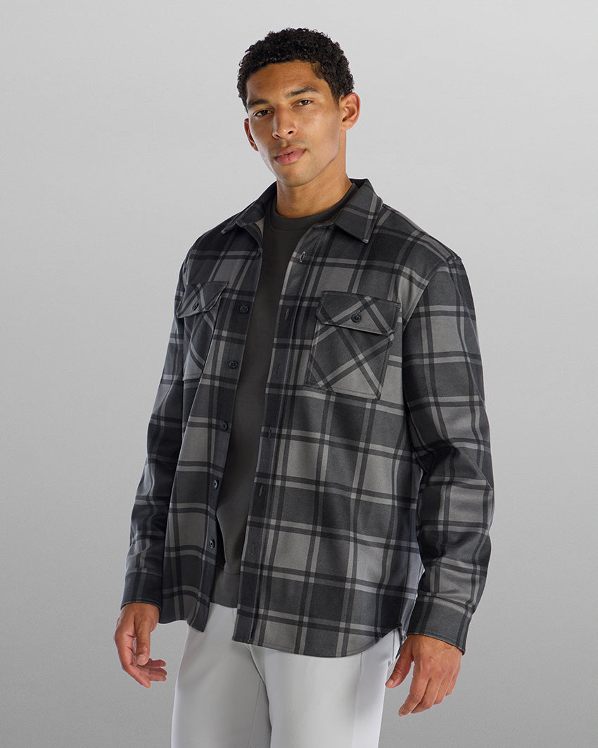 Plaid Coastal Overshirt
