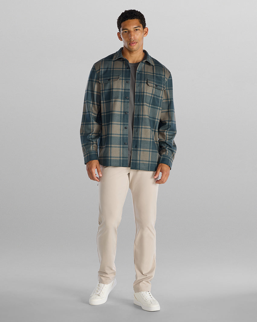 Plaid Coastal Overshirt