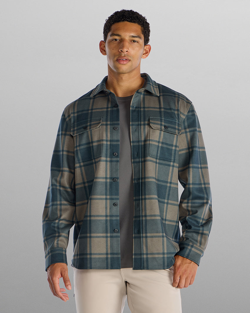 Plaid Coastal Overshirt