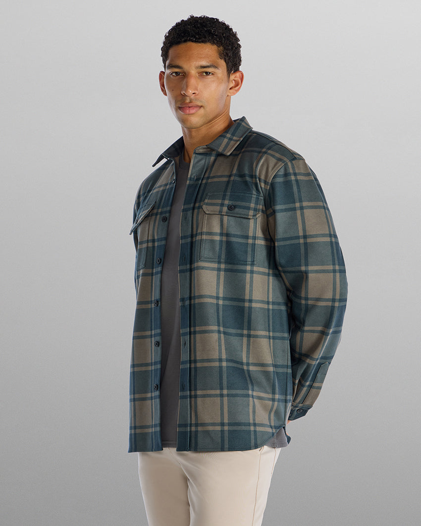 Plaid Coastal Overshirt