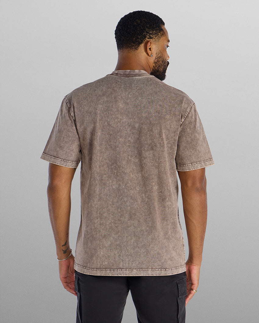 Retro Wash Cotton Box Tee