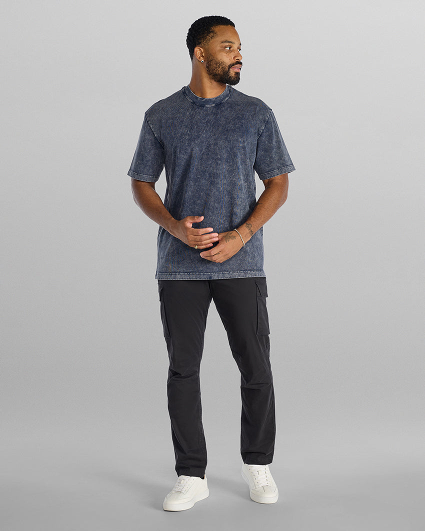 Retro Wash Cotton Box Tee