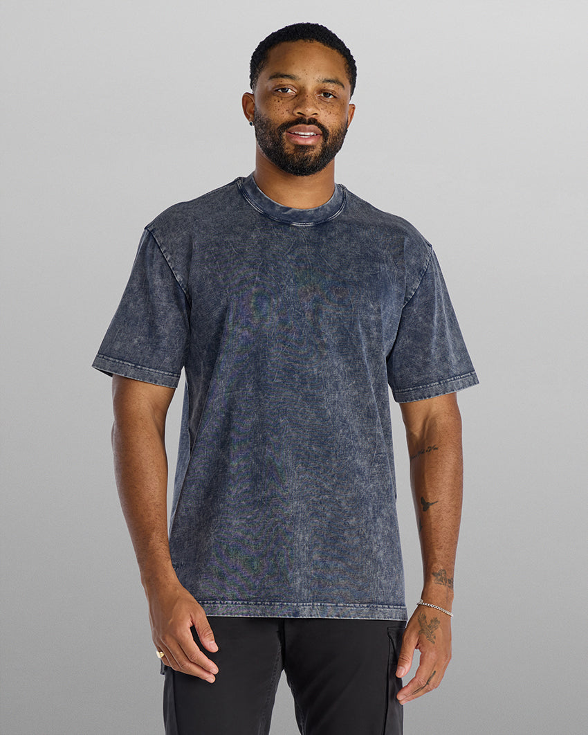 Retro Wash Cotton Box Tee