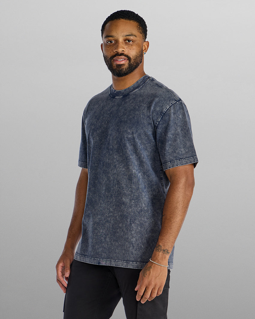 Retro Wash Cotton Box Tee