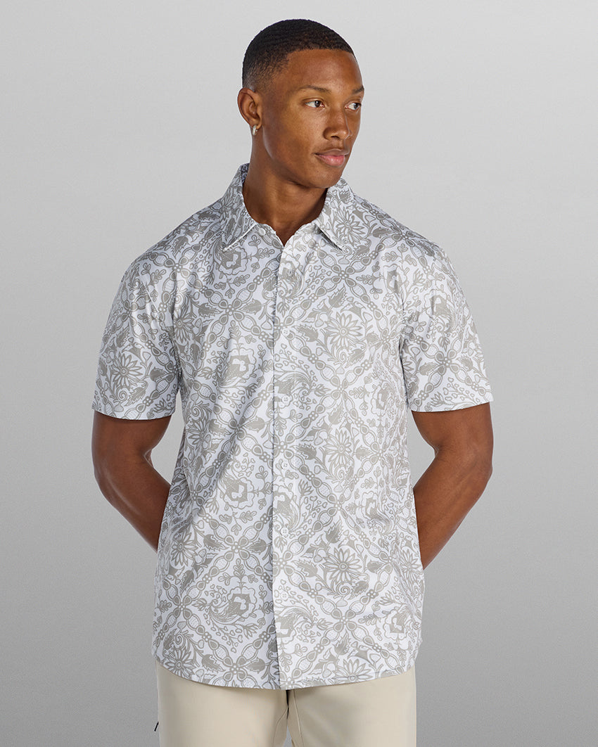 Zephyr Short Sleeve Button Down