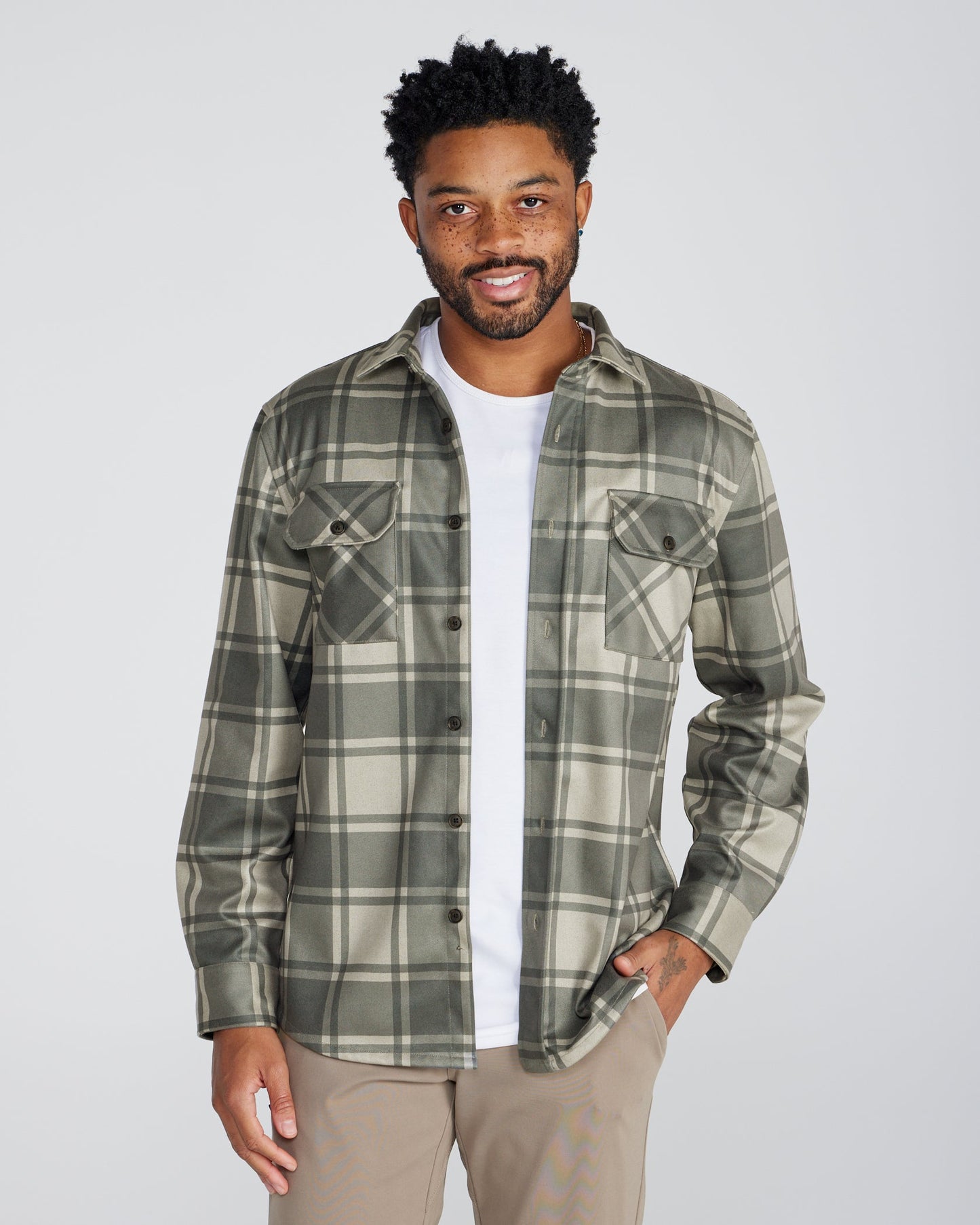 Plaid Coastal Overshirt