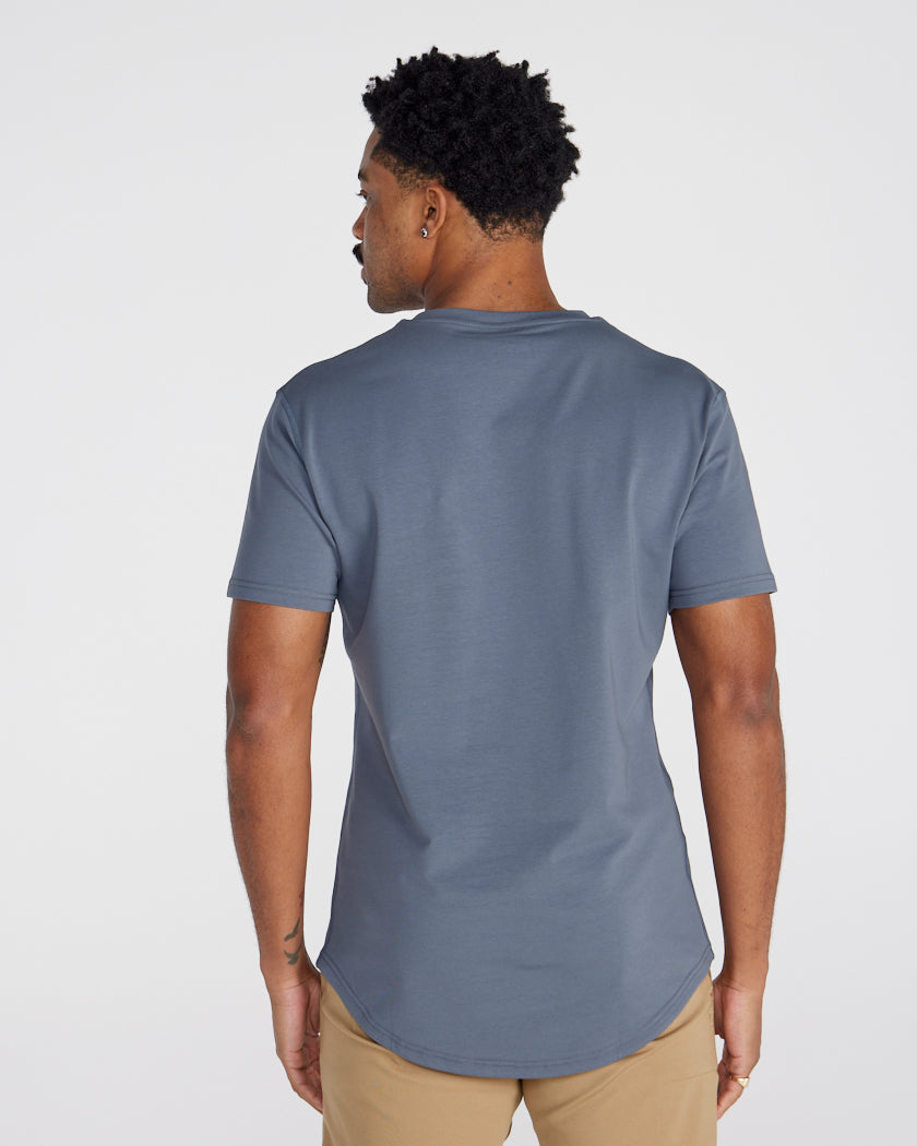 Drop-Cut V-Neck: BYLT Signature