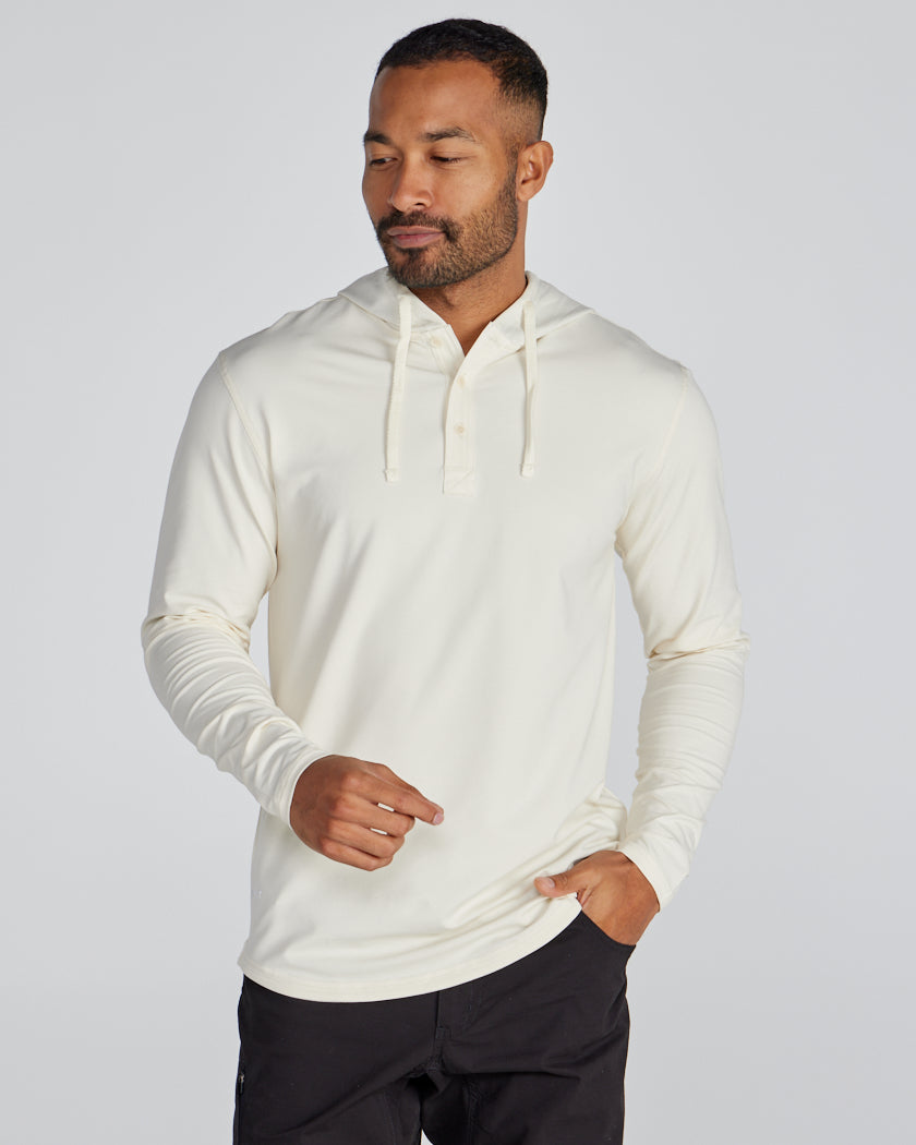 Drop-Cut: LUX Hooded Henley