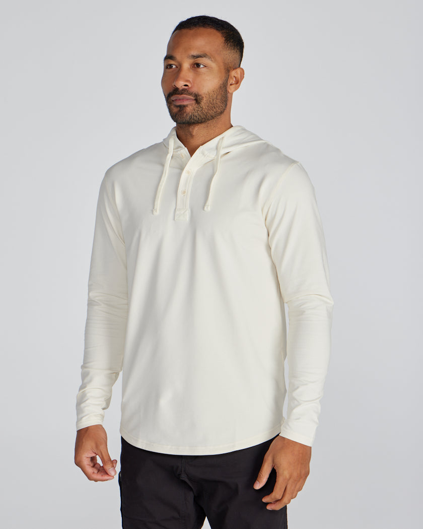 Drop-Cut: LUX Hooded Henley