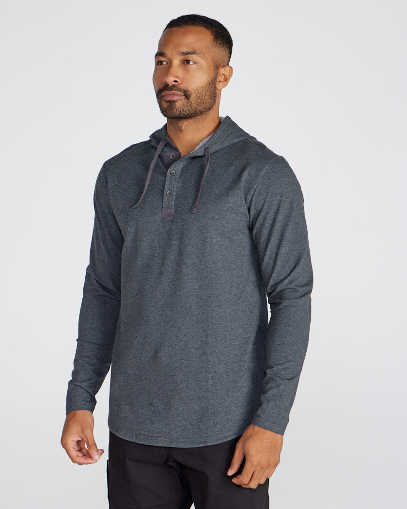 Drop-Cut: LUX Hooded Henley