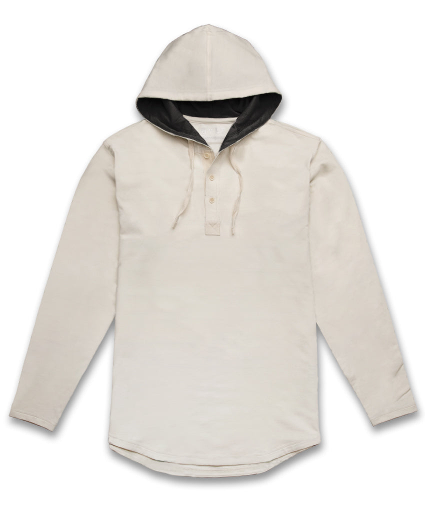 Drop-Cut: LUX Hooded Henley