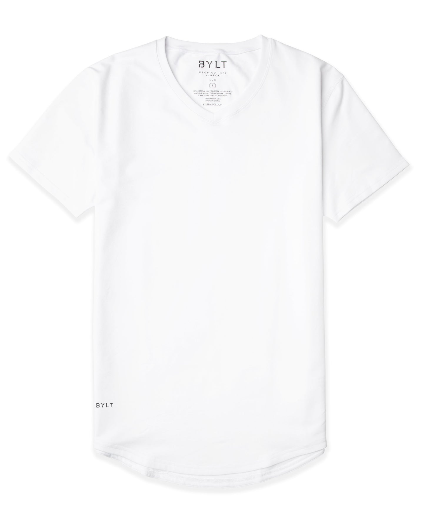 Drop-Cut V-Neck: BYLT Signature