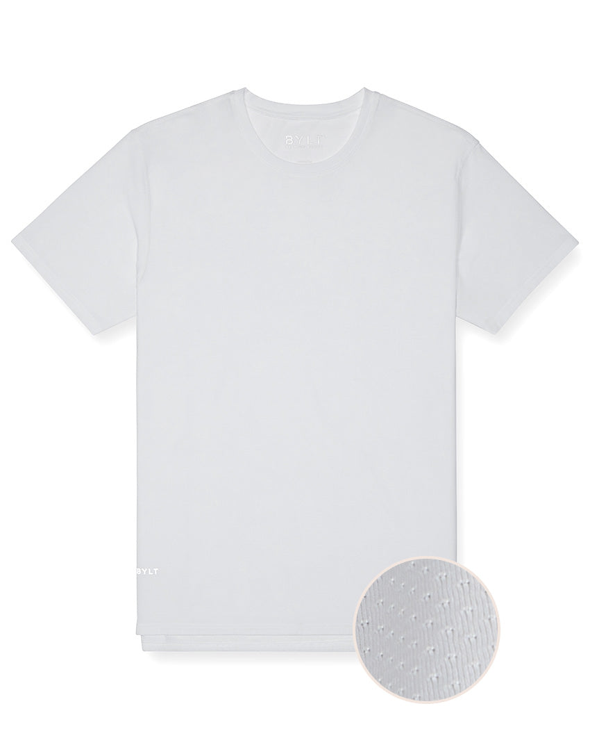 Pulse Short Sleeve Split Hem