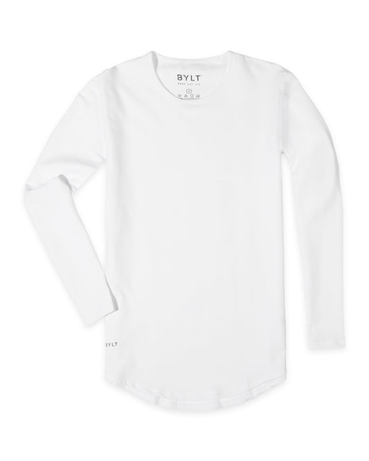 Drop-Cut Long Sleeve: BYLT Signature
