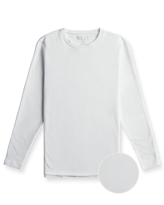 Thermal Long Sleeve Split-Hem